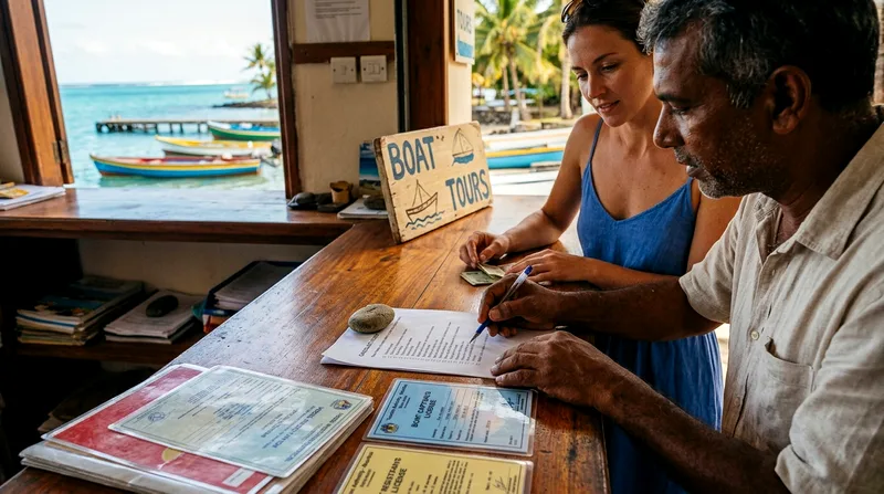 Licensed boat operators Mauritius verification document checklist
