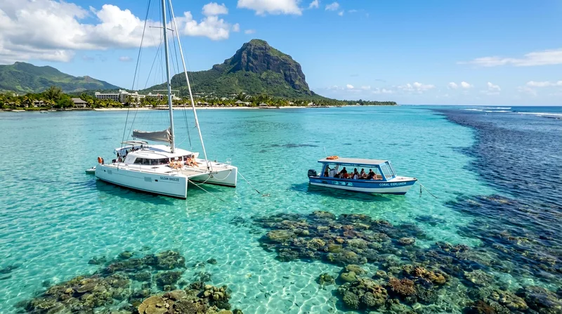 Mauritius Catamaran vs Glass-Bottom Boat: Which to Choose