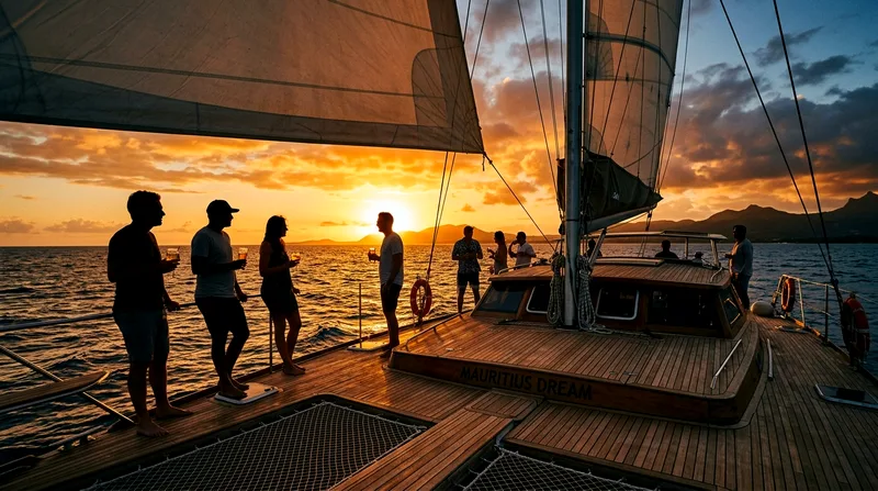 Mauritius Sunset Catamaran Cruise: Guide & Booking